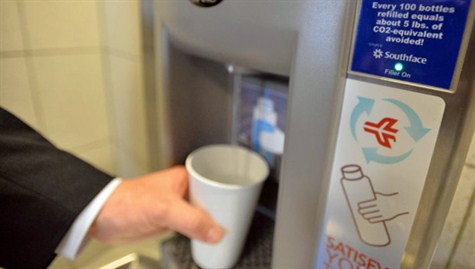 Water Bottle Station